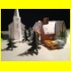 Christmas village Papierfalt-Landschaft mit T3 Pritsche und Doka.html